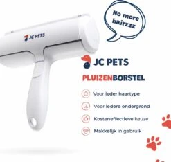 JC Pets Premium Pluizenborstel - Huisdierhaar Verwijderaar – Pluizenverwijderaar – Honden En Kattenhaar Verwijderaar - Ontpluizer - Pluizenroller -Merkloos Winkel 1200x1137 2