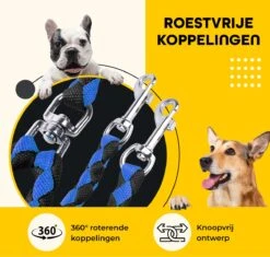 KCMultisupplies Dubbele Hondenriem Voor 2 Honden - Duo Hondenlijn Voor Hond - 120cm - Hondenleiband Riem 16 KCMultisupplies Dubbele Hondenriem Voor 2 Honden - Duo Hondenlijn Voor Hond - 120cm - Hondenleiband Riem -Merkloos Winkel 1200x1141 6