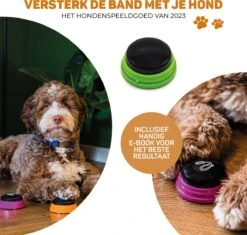 Vulpes Pets® PRO Praatknop Voor Honden - Dogbuttons - Laat Uw Huisdier Spreken - Hondenspeelgoed - Honden Training - Incl. E-Book & Trainingsstickers 19 Vulpes Pets® PRO Praatknop Voor Honden - Dogbuttons - Laat Uw Huisdier Spreken - Hondenspeelgoed - Honden Training - Incl. E-Book & Trainingsstickers -Merkloos Winkel 1200x1143 13