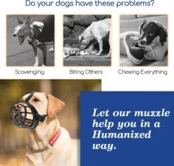 Nobleza Muilkorf Hond - Snuitomtrek 33 - Maat L - Zwart -Merkloos Winkel 1200x1147 4