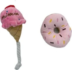 Honden Speelgoed - Puppy Speelgoed - 11 Stuks - Roze - 1 Speeltje Gratis - Honden Knuffel - Trektouw - Honden Speeltjes -Merkloos Winkel 1200x1159 21