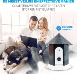 Vulpes Pets® Anti Blaf Apparaat Pro - Anti Blafband Voor Alle Honden - Luxe Hondentrainer - Diervriendelijk & Zonder Schok - Inclusief 9V Batterij - Waterbestendig - Ophangbaar - Instelbare Ultrasone Niveauregeling - 4 Standen -Merkloos Winkel 1200x1160 1