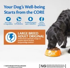 Wellness Core Grain Free Dog Large Breed Adult Kip - Hondenvoer - 10 Kg 9 Wellness Core Grain Free Dog Large Breed Adult Kip - Hondenvoer - 10 Kg -Merkloos Winkel 1200x1160 3