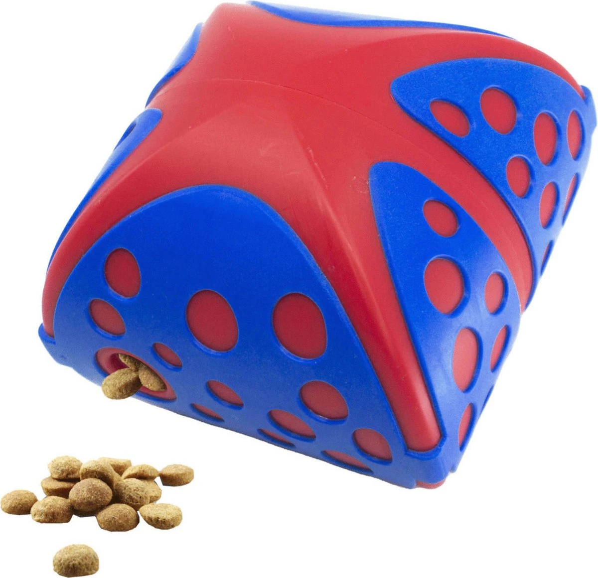 Kong Rewards Wally Blauw / Rood - 12.5X12.5X12.5 CM 5 Kong Rewards Wally Blauw / Rood - 12.5X12.5X12.5 CM - Afbeelding 3