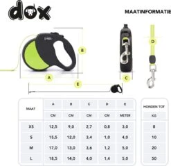 DDOXX Intrekbare Hondenriem, Reflecterend | Vele Kleuren & Maten | Voor Kleine & Grote Honden | Intrekbare Hondenriem Puppy Kat | Hondenriem Accessoires Hond | XS, 3 M, Tot 8 Kg, Geel 11 DDOXX Intrekbare Hondenriem, Reflecterend | Vele Kleuren & Maten | Voor Kleine & Grote Honden | Intrekbare Hondenriem Puppy Kat | Hondenriem Accessoires Hond | XS, 3 M, Tot 8 Kg, Geel -Merkloos Winkel 1200x1161 14