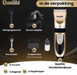 Merkloos Professionele Honden Tondeuse Set - Tondeuse Voor Huisdier Honden En Katten - Hondentrimmer - Hondentondeuse 18 Merkloos Professionele Honden Tondeuse Set - Tondeuse Voor Huisdier Honden En Katten - Hondentrimmer - Hondentondeuse -Merkloos Winkel 1200x1163 5