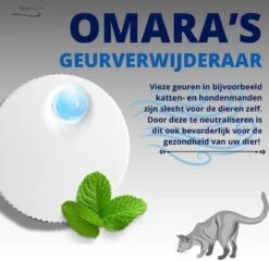 Omara Geurverdrijver – Kattenbak Geurverdrijver – 2023 Model- Oplaadbaar – 100% Krasvrij- Geurverwijderaar- Slimme Sensor -Merkloos Winkel 1200x1164 5