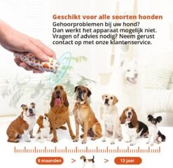 Merkloos LotaHome - Anti Blaf Apparaat - Hondentrainer Voor Binnen En Buiten - Bereik Tot 15 Meter - Diervriendelijk - Zonder Schok - Ultrasone - Voor Alle Honden - Inclusief Clicker -Merkloos Winkel 1200x1165 5