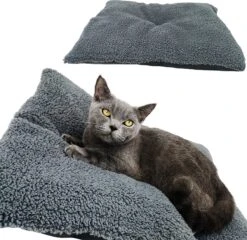 Pochon Pet - Hondenkussen - 70 X 50 Cm - Donkergrijs - Pluche - L -Merkloos Winkel 1200x1167 7