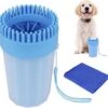 Fuzly - Hondenpoot Reiniger - + Handdoek - Hondenborstel - Hondenverzorging - Verzorging Hond - Hond Wassen - Blauw -Merkloos Winkel 1200x1169 1