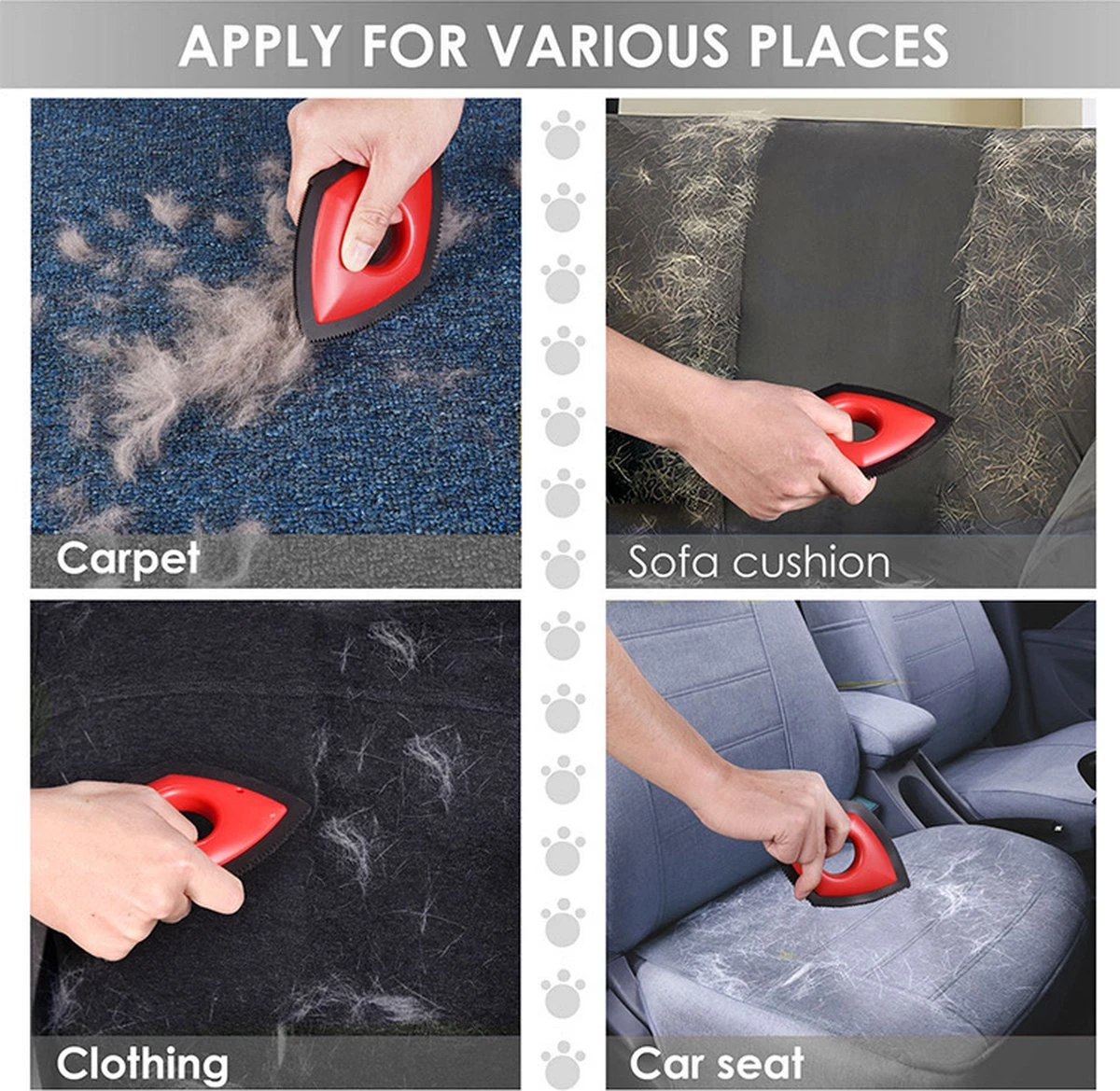 Huisdierhaar Verwijderaar - Mascota Brush XL - Zwart - Huisdier Haarverwijderaar - Katten En Honden Haren - Kleding Pluizenborstel - Pluizenroller - Kattenharen Hondenharen Verwijderen - Huisdierhaar - Kleefroller - Pluizen Borstel 6 Huisdierhaar Verwijderaar - Mascota Brush XL - Zwart - Huisdier Haarverwijderaar - Katten En Honden Haren - Kleding Pluizenborstel - Pluizenroller - Kattenharen Hondenharen Verwijderen - Huisdierhaar - Kleefroller - Pluizen Borstel - Afbeelding 4