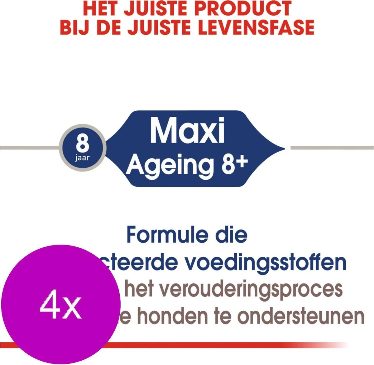 Royal Canin Shn Maxi Adult Pouch - Hondenvoer - 4 X 10 X 140 G 5 Royal Canin Shn Maxi Adult Pouch - Hondenvoer - 4 X 10 X 140 G - Afbeelding 3