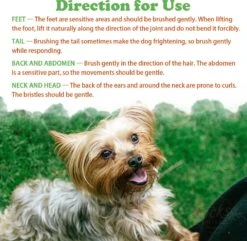 Merkloos Nobleza Dierenborstel - Hondenborstel - Kattenborstel - Tweezijdig - Dubbelzijdig - Hout - Maat L -Merkloos Winkel 1200x1170