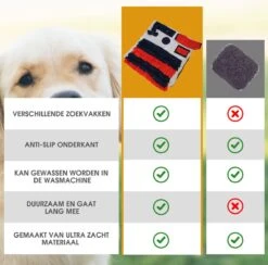 Merkloos Go Quality Honden Speelgoed - Snuffelmat - Snuffelmat Hond - Hondenspeeltjes - Puppy Speelgoed - Honden Speelgoed Intelligentie -Merkloos Winkel 1200x1187 13