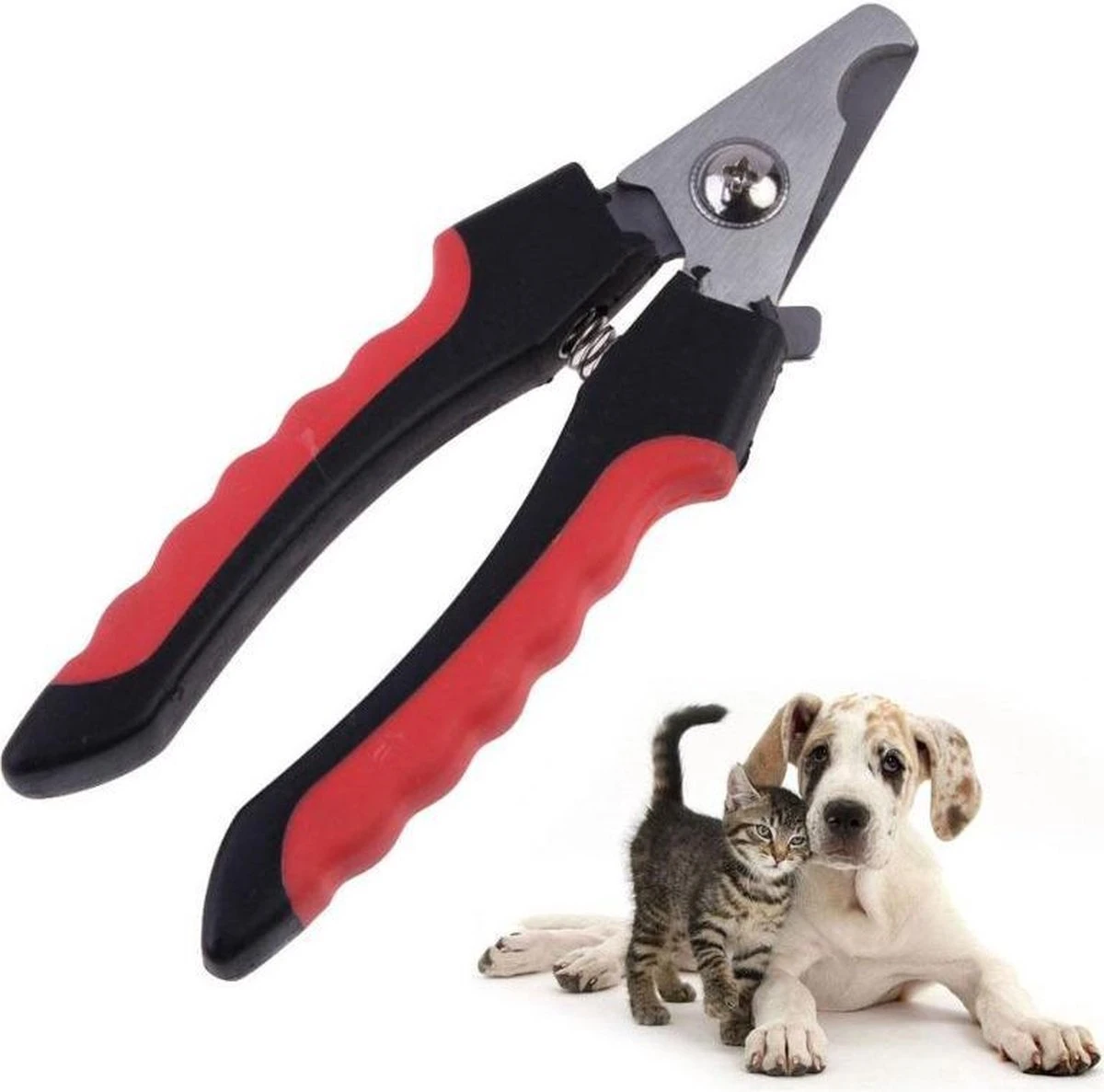 Merkloos Professionele Nagelschaar - Dieren Nagelschaar - Rood & Zwart - Honden Nagelknipper - Hondennagels - Honden Knip Schaar - Honden Knipsch 4 Merkloos Professionele Nagelschaar - Dieren Nagelschaar - Rood & Zwart - Honden Nagelknipper - Hondennagels - Honden Knip Schaar - Honden Knipsch - Afbeelding 2