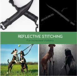 Nobleza Splitter Hondenriem - Dubbel Aanlijnriem Voor Honden - Splitter Verstelbaar - Zwart -Merkloos Winkel 1200x1187 6