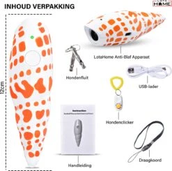 Merkloos LotaHome - Anti Blaf Apparaat - Hondentrainer Voor Binnen En Buiten - Bereik Tot 15 Meter - Diervriendelijk - Zonder Schok - Ultrasone - Voor Alle Honden - Inclusief Clicker -Merkloos Winkel 1200x1188 6