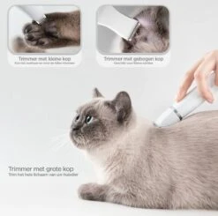 Revo Goods Professionele 4 In 1 Hondentondeuse Set -Ideaal Voor Honden En Andere Huisdieren - Slijper Inbegrepen -Draadloos - Ultra Stil -Merkloos Winkel 1200x1190 8