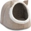 Merkloos Opvouwbaar Kattenhuis - En Hondennest – Cat House - Kattenhol - Cat Cave - Beige -Merkloos Winkel 1200x1191 6