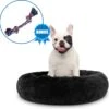 Pawzle Hondenmand - Donut Hondenkussen - Kattenmand - Bed Voor Honden & Katten - Wasbaar - 80cm - Zwart 2 Pawzle Hondenmand - Donut Hondenkussen - Kattenmand - Bed Voor Honden & Katten - Wasbaar - 80cm - Zwart -Merkloos Winkel 1200x1192 4