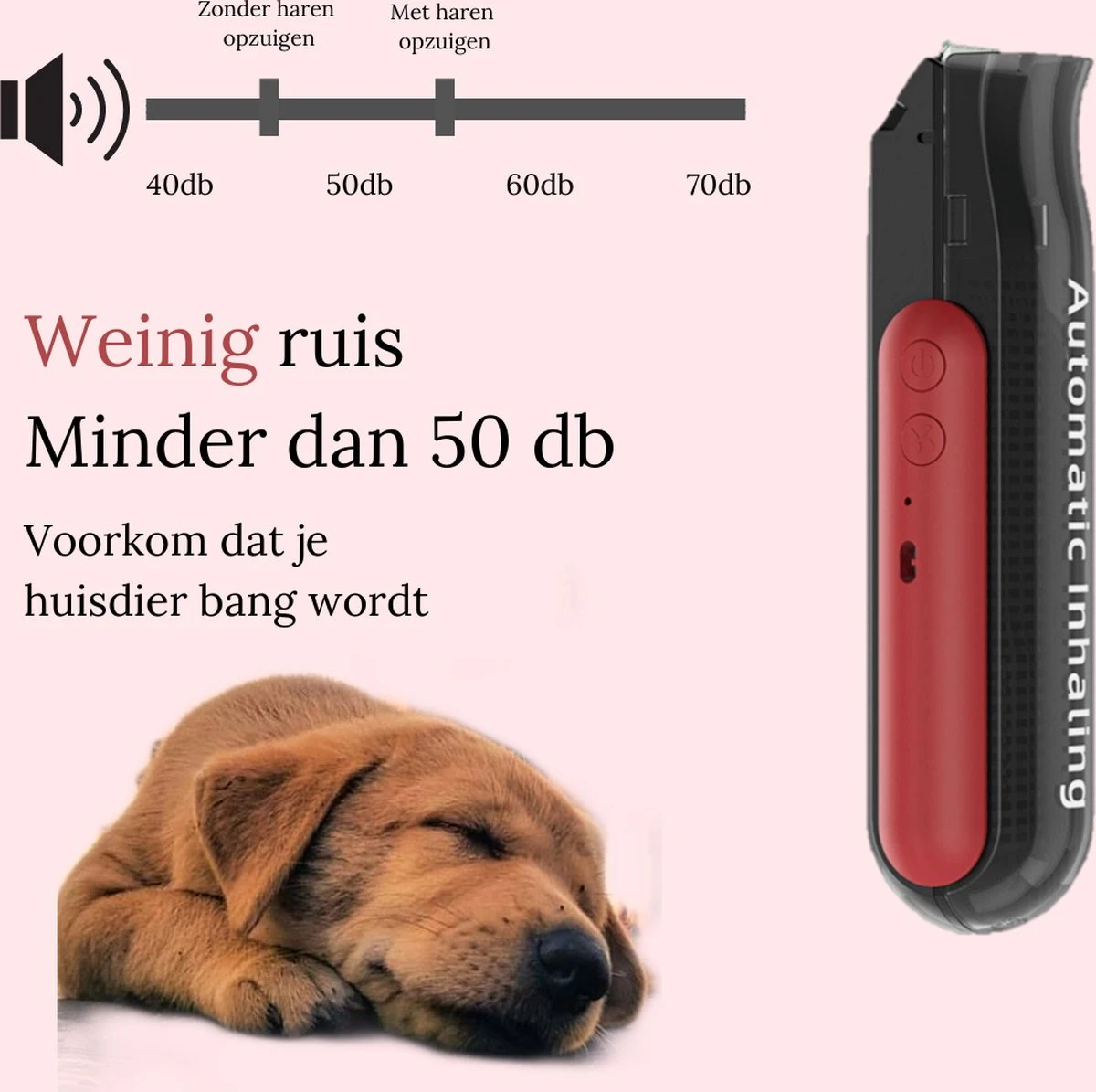 Pet Lovers - Hondentondeuse - Hondentondeuse - Automatische Inhalerende Haren - Dierentondeuse - Hondentrimmer - Hondentondeuse Dikke Vacht - Tondeuse Voor Honden - Hondentondeuse - Draadloos - 2 Opzetkammen - Honden En Katten Tondeuse 7 Pet Lovers - Hondentondeuse - Hondentondeuse - Automatische Inhalerende Haren - Dierentondeuse - Hondentrimmer - Hondentondeuse Dikke Vacht - Tondeuse Voor Honden - Hondentondeuse - Draadloos - 2 Opzetkammen - Honden En Katten Tondeuse - Afbeelding 5