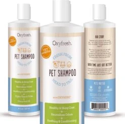 Nieuwkomers 17 Oxyfresh Pets Hondenshampoo & Kattenshampoo - 237ml - Diervriendelijke Shampoo Voor Honden En Katten Zonder Irriterende Bestanddelen