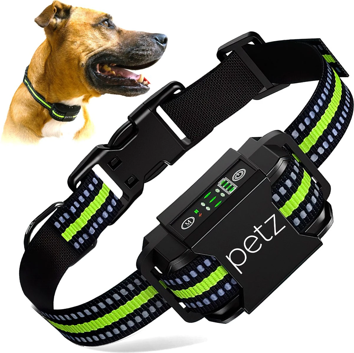 Petz - Anti Blafband - Anti Blafband Voor Kleine En Grote Honden - 5-55 KG - Vibratie En Audio - Diervriendelijk - GEEN Schokken - Opvoedingshalsband Zonder Schok En Diervriendelijk - Waterdicht - Oplaadbaar 3 Petz - Anti Blafband - Anti Blafband Voor Kleine En Grote Honden - 5-55 KG - Vibratie En Audio - Diervriendelijk - GEEN Schokken - Opvoedingshalsband Zonder Schok En Diervriendelijk - Waterdicht - Oplaadbaar