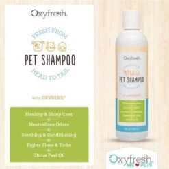 Oxyfresh Pets Hondenshampoo & Kattenshampoo - 237ml - Diervriendelijke Shampoo Voor Honden En Katten Zonder Irriterende Bestanddelen 8 Oxyfresh Pets Hondenshampoo & Kattenshampoo - 237ml - Diervriendelijke Shampoo Voor Honden En Katten Zonder Irriterende Bestanddelen -Merkloos Winkel 1200x1197 3