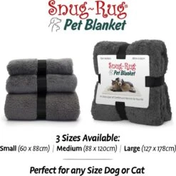 Snug-Rug Huisdier Deken Voor Honden En Katten – Small Slate Grey Kattendeken Hondendeken – Vetbed Hond Bench Bank Fleece Kat Dierendeken Kattendekentjes Kattendekentje Dierenmat Hondenmat Plaid Kattendekens Kattenplaid -Merkloos Winkel 1200x1198 20