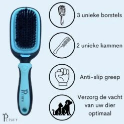 Petsify - Dierenborstel - Professionele 5 In 1 Hondenborstel - Voor Hond En Kat - Tweezijdig - Hondenkam - Kattenborstel - Kattenkam 15 Petsify - Dierenborstel - Professionele 5 In 1 Hondenborstel - Voor Hond En Kat - Tweezijdig - Hondenkam - Kattenborstel - Kattenkam -Merkloos Winkel 1200x1200 100