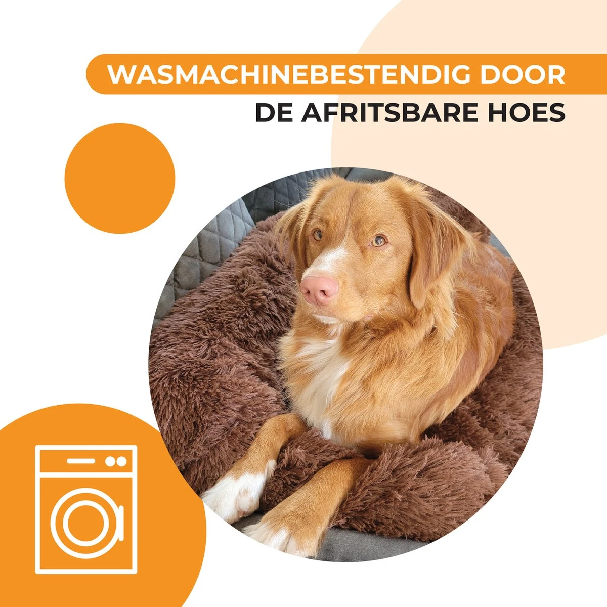 Origineel Hondendeken Voor Bank– Hondenkleed Fluffy – Pluche Hondenbed - Hondenmand Premium - Volledig Afritsbaar 7 Origineel Hondendeken Voor Bank– Hondenkleed Fluffy – Pluche Hondenbed - Hondenmand Premium - Volledig Afritsbaar - Afbeelding 5