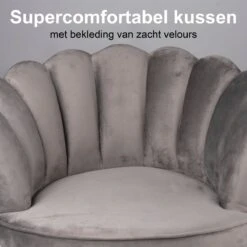 Maxxpro Katten- En Hondenstoel - Grijs - Verhoogd Met Houten Poten - Fluweel Materiaal - 61.5 X 52 X 33 CM - Huisdieren Tot 80 KG -Merkloos Winkel 1200x1200 1023