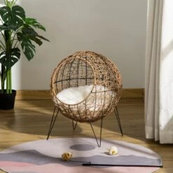 PawHut Kattenhuis Met Metalen Frame D30-442 -Merkloos Winkel 1200x1200 1091