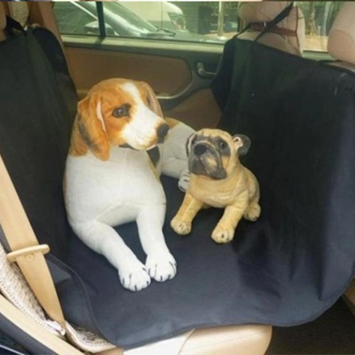 Merkloos Hondendeken / Hondenkleed / Beschermhoes - Voor In De Auto Achterbank Of Kofferbak - 137x147 Cm - Beschermhoes - Waterdicht - Zwart 11 Merkloos Hondendeken / Hondenkleed / Beschermhoes - Voor In De Auto Achterbank Of Kofferbak - 137x147 Cm - Beschermhoes - Waterdicht - Zwart - Afbeelding 9