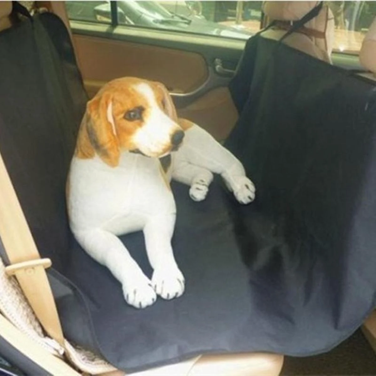 Merkloos Hondendeken / Hondenkleed / Beschermhoes - Voor In De Auto Achterbank Of Kofferbak - 137x147 Cm - Beschermhoes - Waterdicht - Zwart 13 Merkloos Hondendeken / Hondenkleed / Beschermhoes - Voor In De Auto Achterbank Of Kofferbak - 137x147 Cm - Beschermhoes - Waterdicht - Zwart - Afbeelding 11