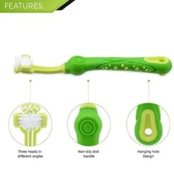 Merkloos Tandenborstel - Voor Huisdieren - Honden - 3 Zijdig - Multi-Hoek - Schoonmaken - Tanden - Slechte Adem - Tandsteen - Tandenborstel - Gezondheid - Blauw -Merkloos Winkel 1200x1200 1139