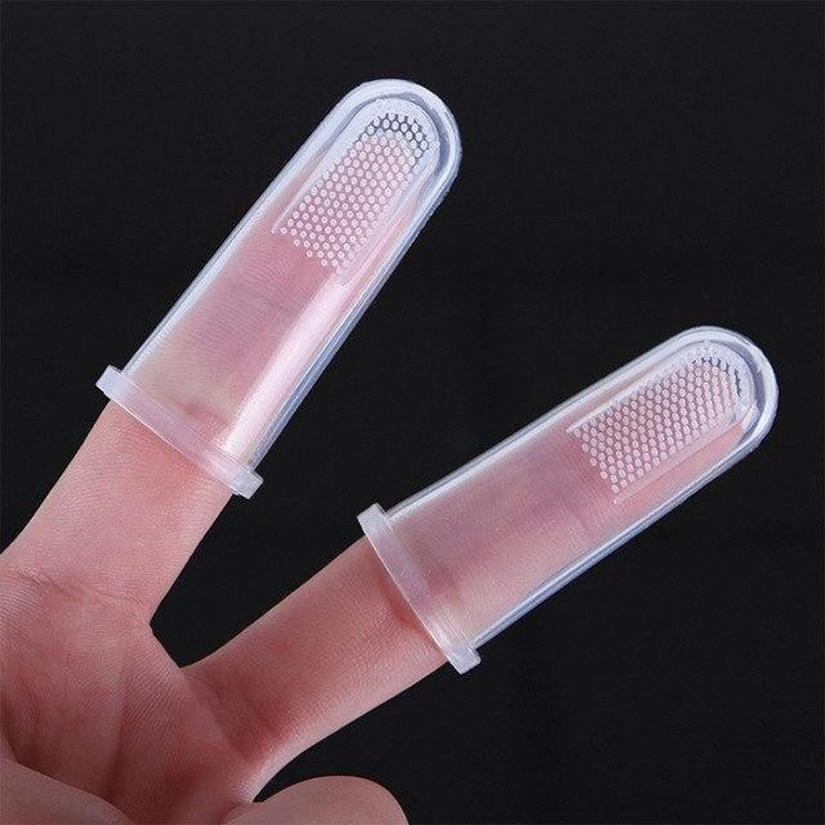 Merkloos Vinger Tandenborstel – 2 X 13 Merkloos Vinger Tandenborstel – 2 X - Afbeelding 11