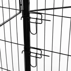 Merkloos Hondenren - Puppyren - Hondenkennel - 8 Kennelpanelen - Staal - 80 Cm Hoog - 640 Cm Omtrek - Uitbreidbaar 18 Merkloos Hondenren - Puppyren - Hondenkennel - 8 Kennelpanelen - Staal - 80 Cm Hoog - 640 Cm Omtrek - Uitbreidbaar -Merkloos Winkel 1200x1200 1223