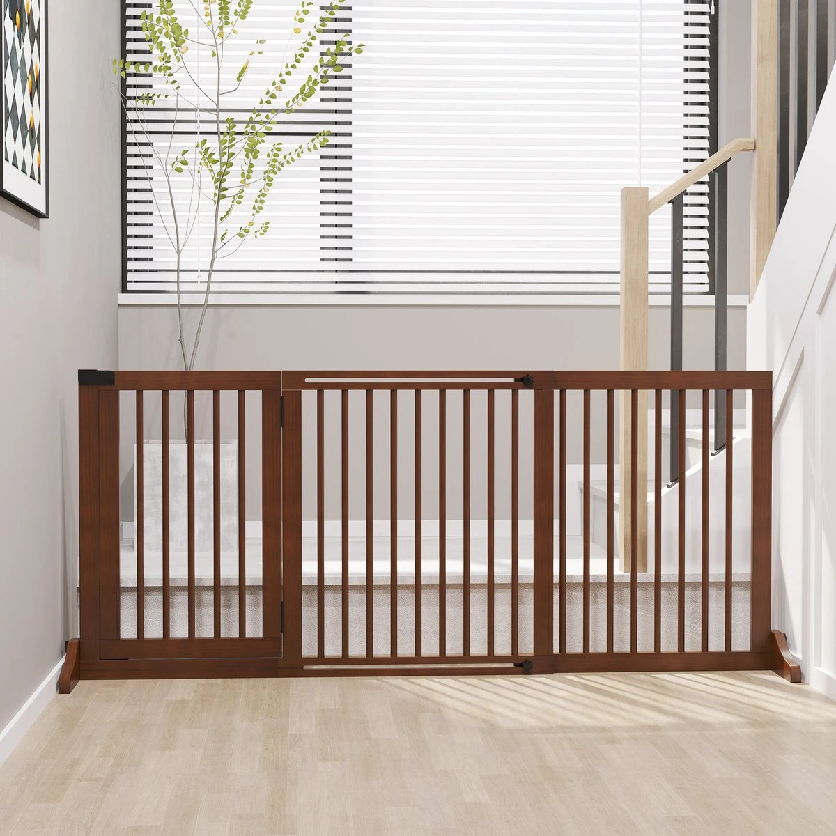 PawHut Barrière Verstelbare Lengte D06-079V01 10 PawHut Barrière Verstelbare Lengte D06-079V01 - Afbeelding 8