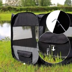 Meisterpet - XXL Opvouwbare Puppyren - 130 X 130 X 60 Cm - Met Gratis Dieren Verzorging Set T.w.v. €19.99 14 Meisterpet - XXL Opvouwbare Puppyren - 130 X 130 X 60 Cm - Met Gratis Dieren Verzorging Set T.w.v. €19.99 -Merkloos Winkel 1200x1200 1241