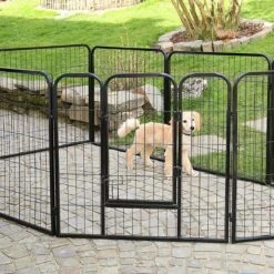 Merkloos Topmast Premium Puppyren - 80 Cm Hoog - 640 Cm Omtrek - Hondenren - Hondenhok - Antraciet 16 Merkloos Topmast Premium Puppyren - 80 Cm Hoog - 640 Cm Omtrek - Hondenren - Hondenhok - Antraciet -Merkloos Winkel 1200x1200 1244