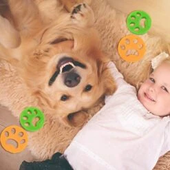 Merkloos Huisdierhaar Verwijderaar – Haarverwijderaar Voor Huisdieren- Pluizenverwijderaar - Furzapper - Kattenhaar Verwijderaar - Voor In De Wasmachine En Droger - 2 Stuks In 1 Verpakking - Kleur: Groen & Oranje -Merkloos Winkel 1200x1200 125