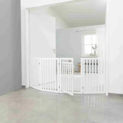 Trixie Hondenhek Met Deur Wit - 60-160 X 81 CM -Merkloos Winkel 1200x1200 1275