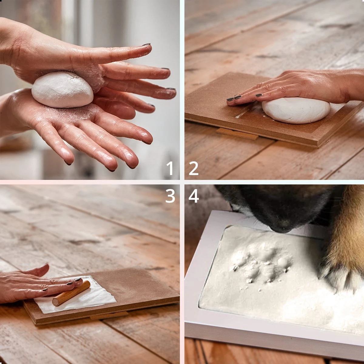 PIXETOOL Fotolijst Kleiafdruk - Gipsafdruk - Pootafdruk Hond - Puppy Speelgoed - Cadeau Voor Man - Cadeau Voor Vrouw - 3D Collage - 54 Extra Letters 10 PIXETOOL Fotolijst Kleiafdruk - Gipsafdruk - Pootafdruk Hond - Puppy Speelgoed - Cadeau Voor Man - Cadeau Voor Vrouw - 3D Collage - 54 Extra Letters - Afbeelding 9