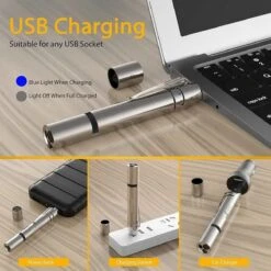 Merkloos Laserpen - Laserlamp - Laserpointer - Laser - Zaklamp - UV-Licht - Multifunctioneel - 7 Verschillende Standen - Dierenspeelgoed - USB-oplaadbaar -Merkloos Winkel 1200x1200 1340