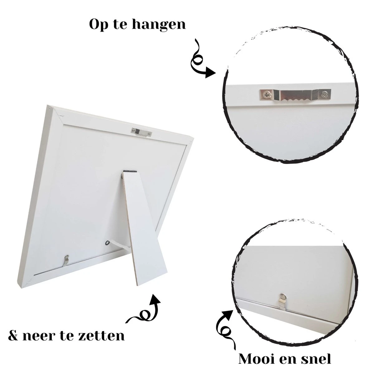 NOVOB® Fotolijst Met Inktafdruk - Pootafdruk Hond - Contactloos - Paw Print - Hondenspeelgoed - Afdruk Huisdier - Cadeau - 23.5 X 29 Cm | Wit 5 NOVOB® Fotolijst Met Inktafdruk - Pootafdruk Hond - Contactloos - Paw Print - Hondenspeelgoed - Afdruk Huisdier - Cadeau - 23.5 X 29 Cm | Wit - Afbeelding 3