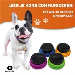 Vulpes Pets® PRO Praatknop Voor Honden Met Speelmat - Dogbuttons - Laat Uw Huisdier Spreken - Hondenspeelgoed - Honden Training - Inclusief E-Book En Speelmat 21 Vulpes Pets® PRO Praatknop Voor Honden Met Speelmat - Dogbuttons - Laat Uw Huisdier Spreken - Hondenspeelgoed - Honden Training - Inclusief E-Book En Speelmat -Merkloos Winkel 1200x1200 1435