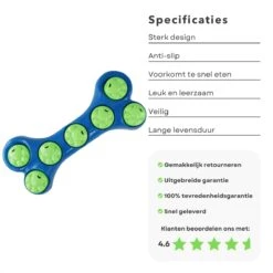 Cheqo® Hondenspeelgoed Met Snack Beloning - Intelligent Speelgoed - Hondentraining - Slowfeeder - Honden Denkspel - Puzzel Voor Honden -Merkloos Winkel 1200x1200 1468