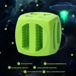 Dog Comets Pollux Duurzaam Hondenspeelgoed – Traktatiekubus Voor Honden - Extreem Sterk – Geschikt Voor Honden – Groen – 5.5x5.5cm -Merkloos Winkel 1200x1200 1477