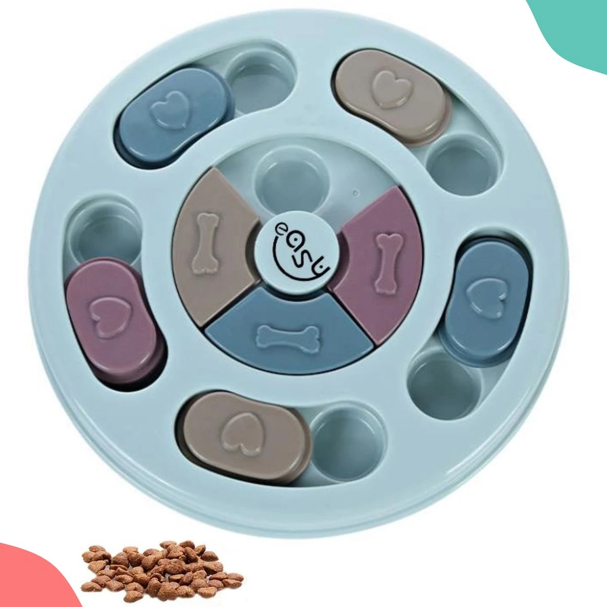 Hondenpuzzel Blauw - Honden Speelgoed - Honden - Hondenbrokken - Hondenspeelgoed - Interactief Spel Voor Honden - Intelligentie Spel - Snuffelmat - Snuffelmat Hond - Hondenspeeltjes - Intelligentie - Hond Speelgoed 3 Hondenpuzzel Blauw - Honden Speelgoed - Honden - Hondenbrokken - Hondenspeelgoed - Interactief Spel Voor Honden - Intelligentie Spel - Snuffelmat - Snuffelmat Hond - Hondenspeeltjes - Intelligentie - Hond Speelgoed